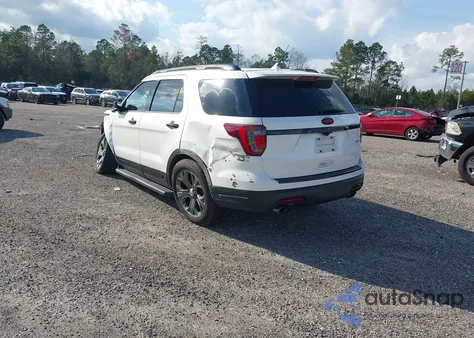 2018 Ford Explorer Sport из США, поврежденный, VIN 1FM5K8GT8JGA52334